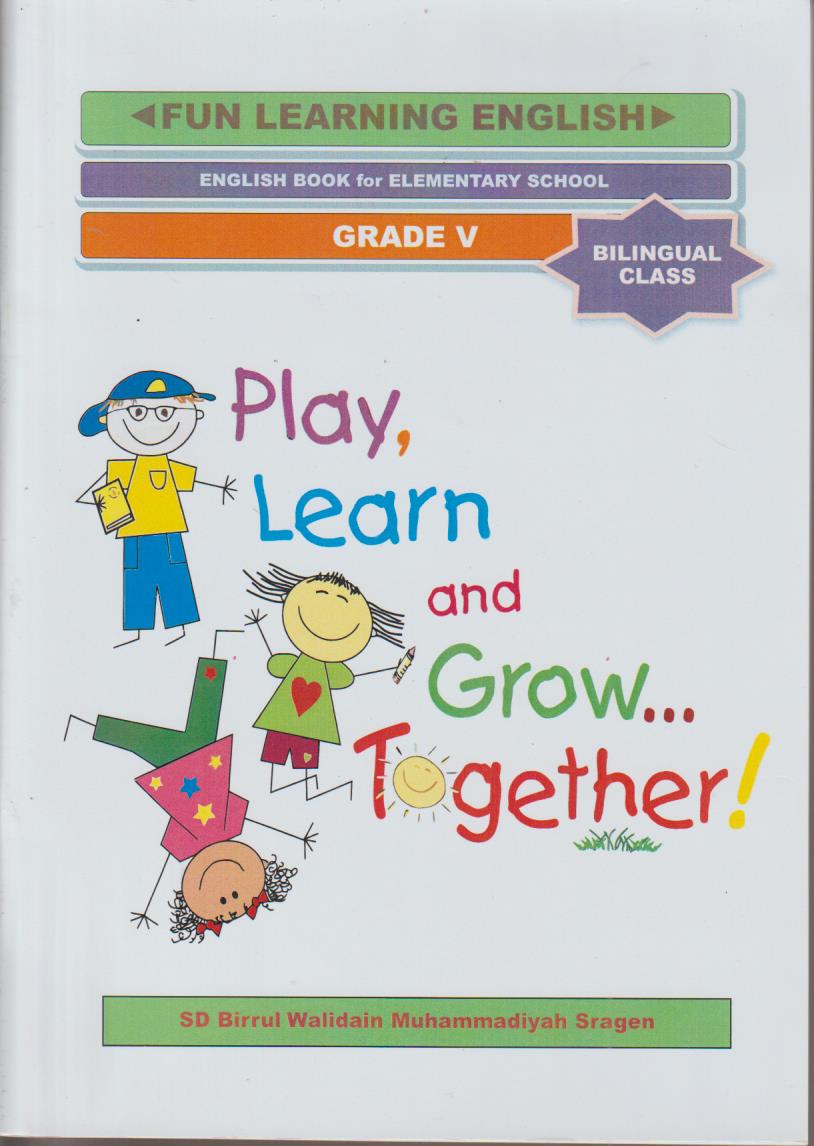 Fun Learning English English Book for Elementary School Grade 5 Bilingual Class