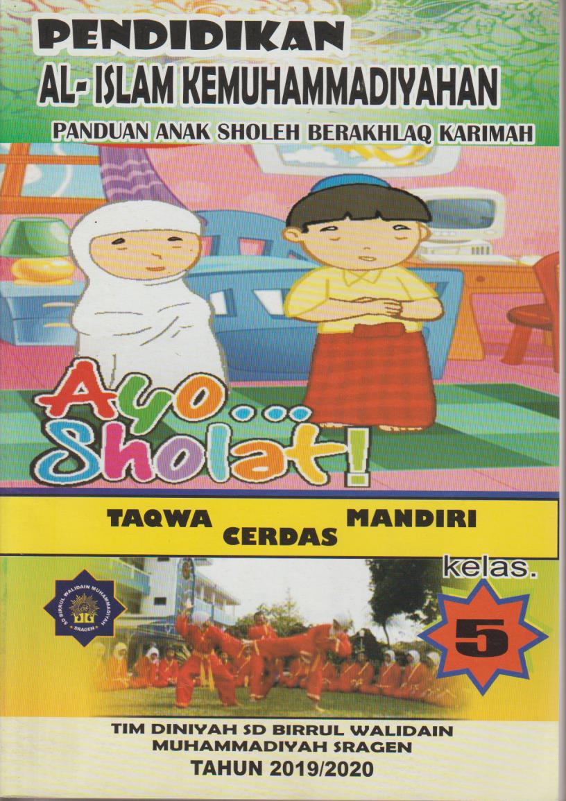 pendidikan al-islam muhammadiyahan panduan anak sholeh berakhlaq karim kelas 5 tahun 2019/2020